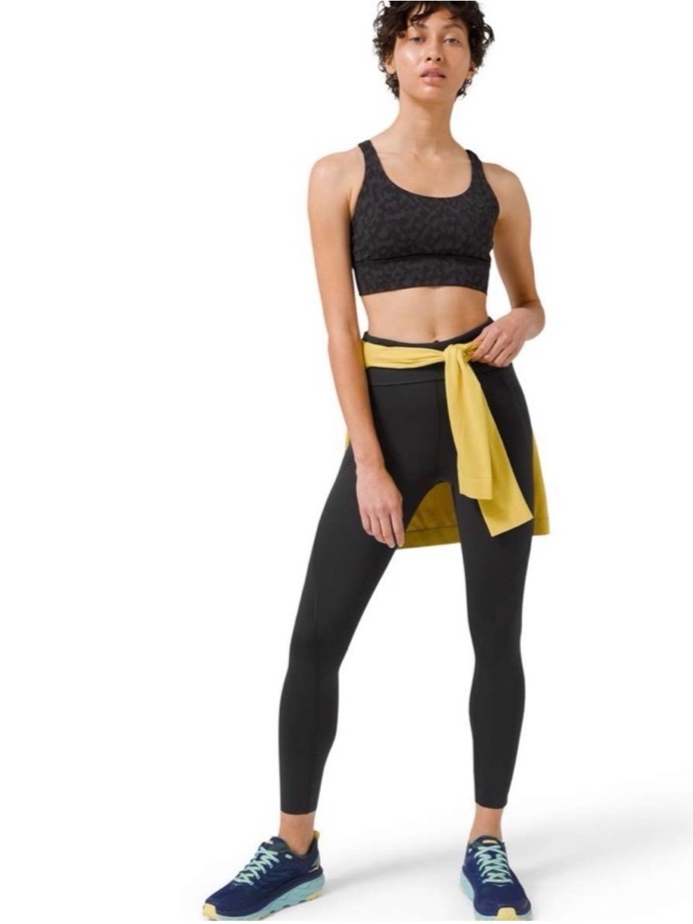 lululemon Free to Speed High Rise Black Leggings 12 - 25” inseam - like new! - Picture 2 of 10